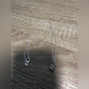 ✨Louis Vuitton Pendent w 925 Silver Chain Link Necklace✨